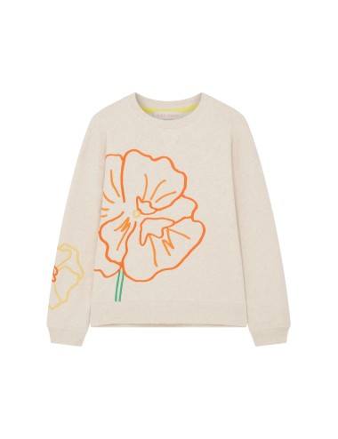 Sweat LARGE EMBROIDERED FLOWER