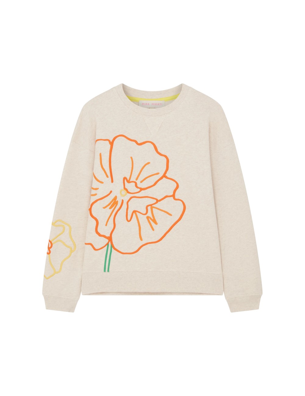 Sweat LARGE EMBROIDERED FLOWER
