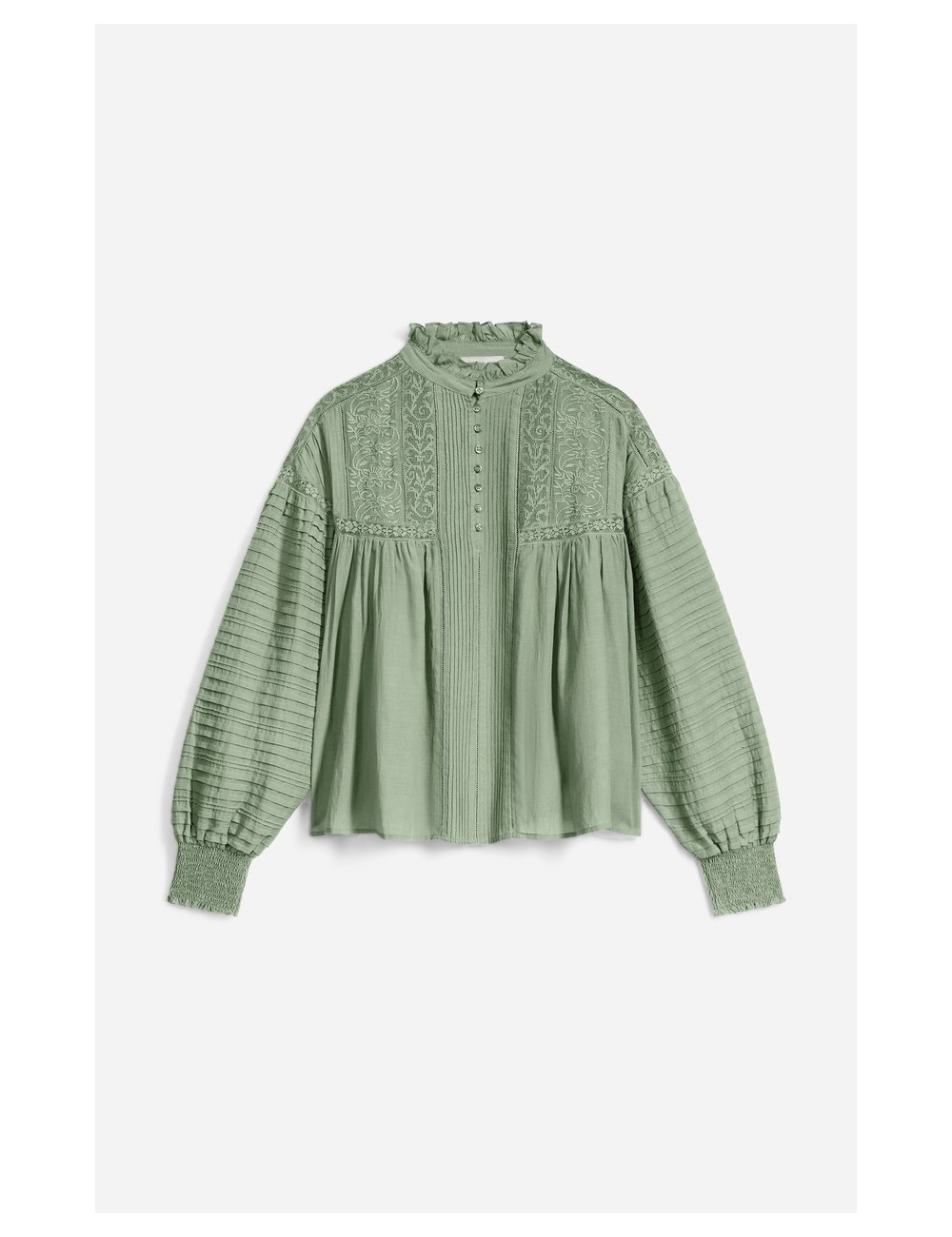 Blouse DAHLIA - Vert Amande
