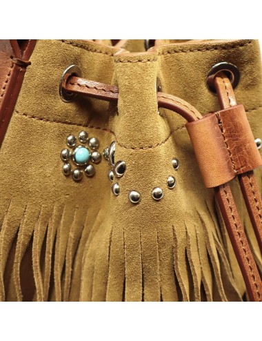 Sac JANIS FRINGES - Camel