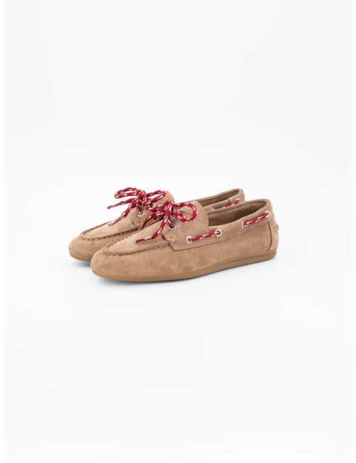 Mocassins suédé KIMANA - Sable