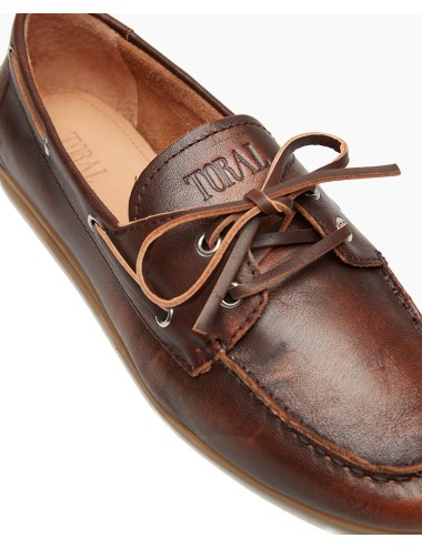 Mocassins cuir TL-NAHUA - Karneol