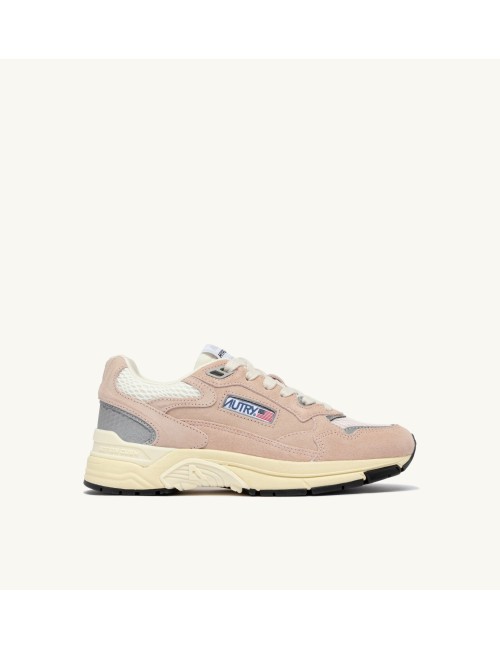 HYPERWAY Low, Mesh et Daim - Silk et Marshmallow