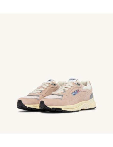 HYPERWAY Low, Mesh et Daim - Silk et Marshmallow