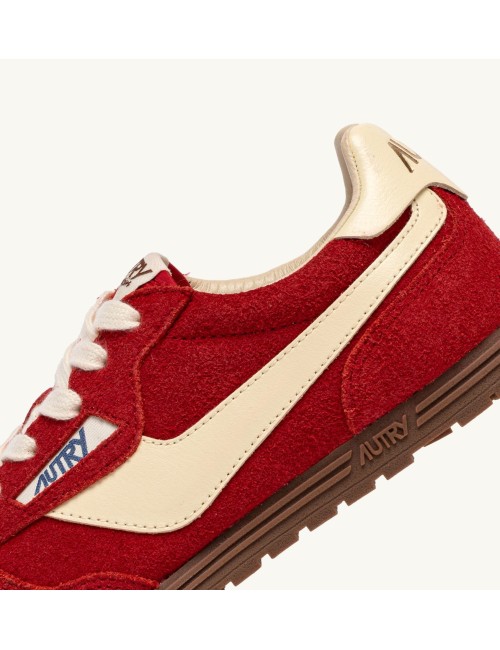 WINDSPIN Low, Daim et Cuir - Rubino et Rutabaga