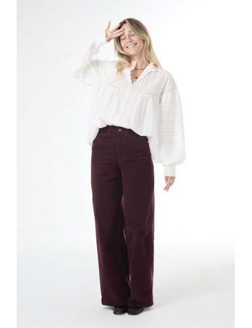 Blouse DAHLIA - Blanc