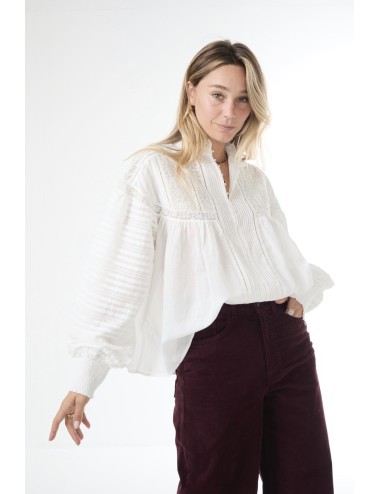 Blouse DAHLIA - Blanc