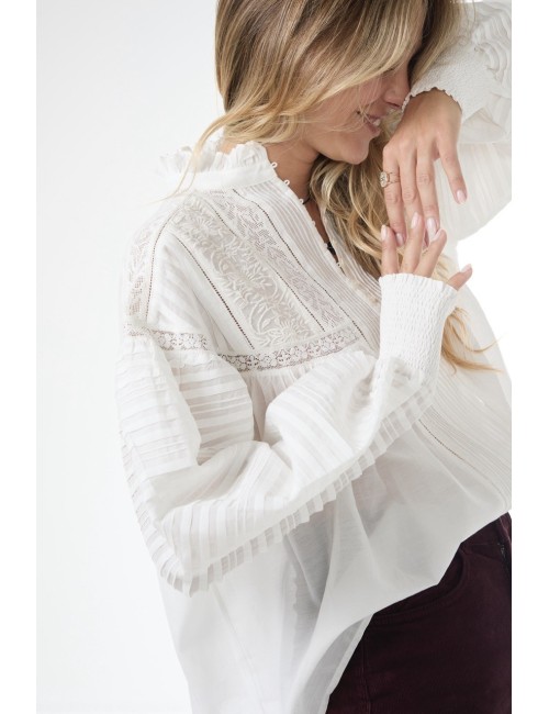 Blouse DAHLIA - Blanc