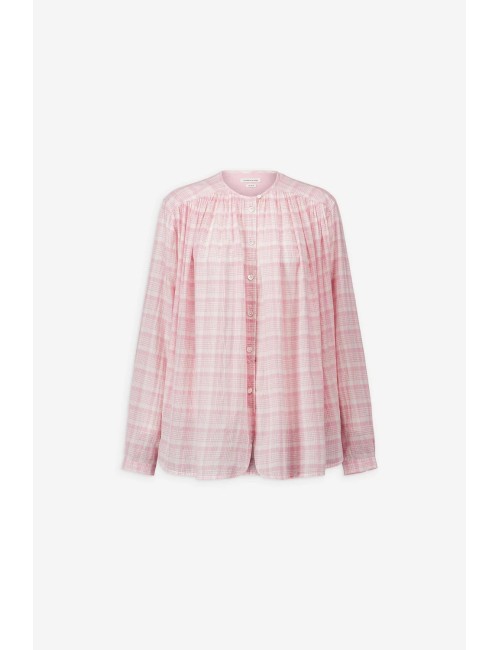 Blouse CIGAR - Rose à Carreaux
