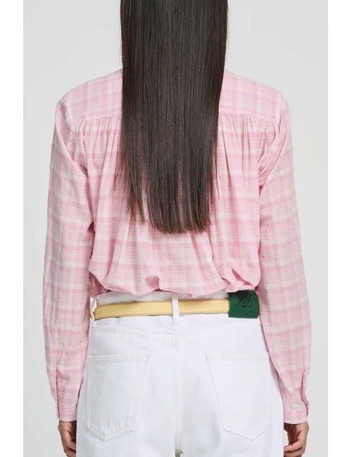 Blouse CIGAR - Rose à Carreaux