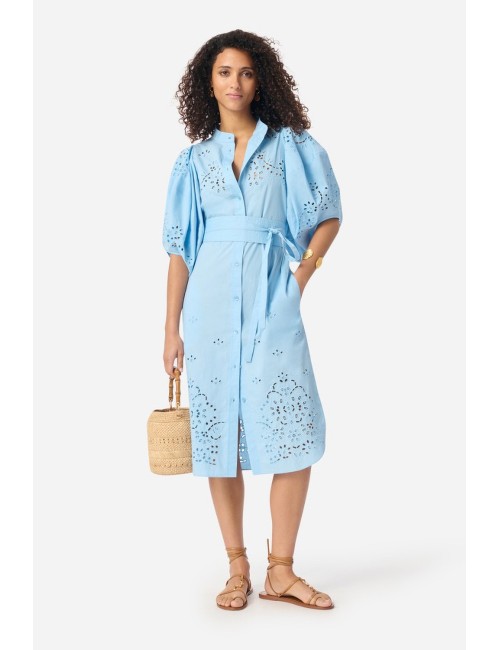 Robe FLORA - Azur