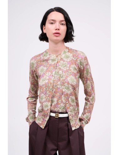 Cardigan MYOSOTIS - Imprimé Fleuri