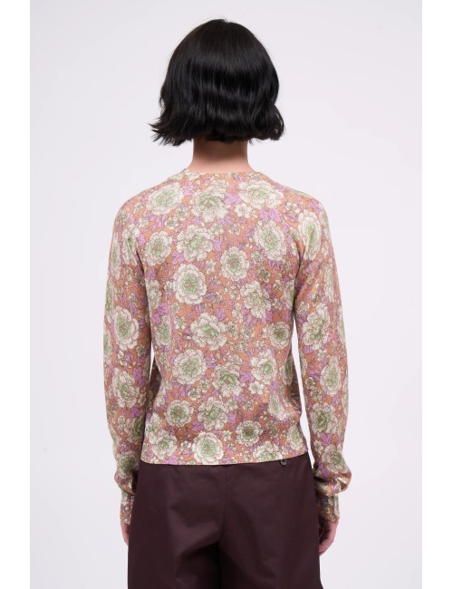 Cardigan MYOSOTIS - Imprimé Fleuri