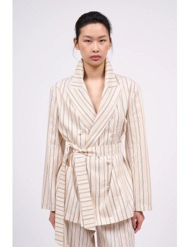 Veste BRASILIA - Crème, Rayures