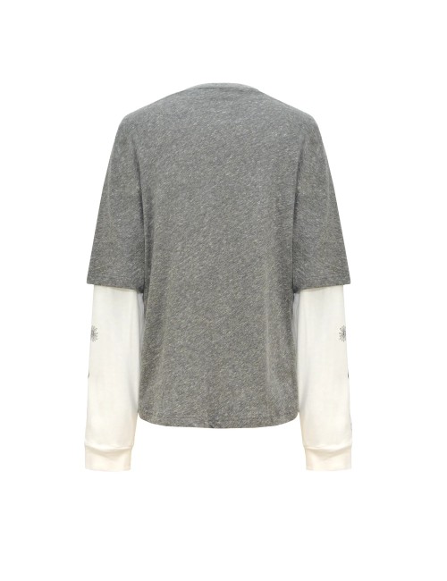 Tee-shirt SKATER - Gris