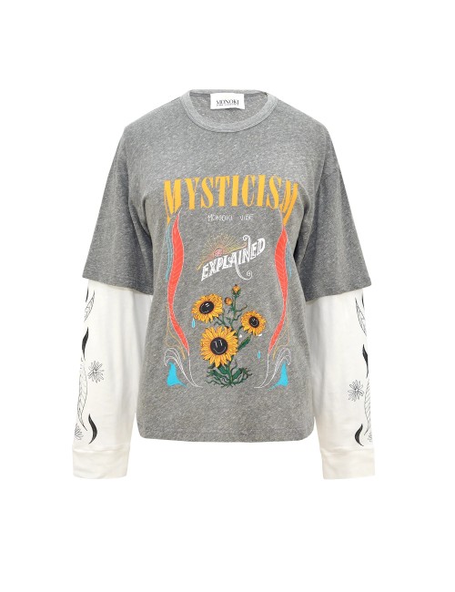Tee-shirt SKATER - Gris