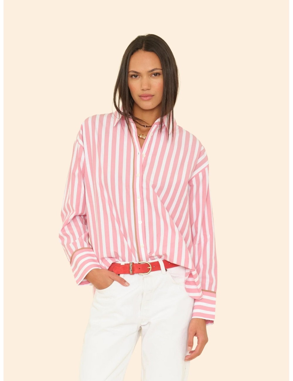 Chemise GILLIAN - Rosebud Stripe