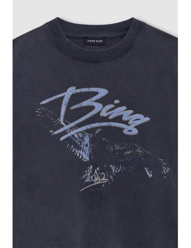 Sweatshirt SPENCER Eagle - Noir délavé