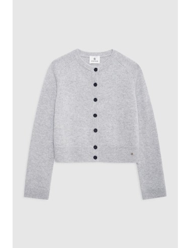 Cardigan JOYE - Light Heather Grey