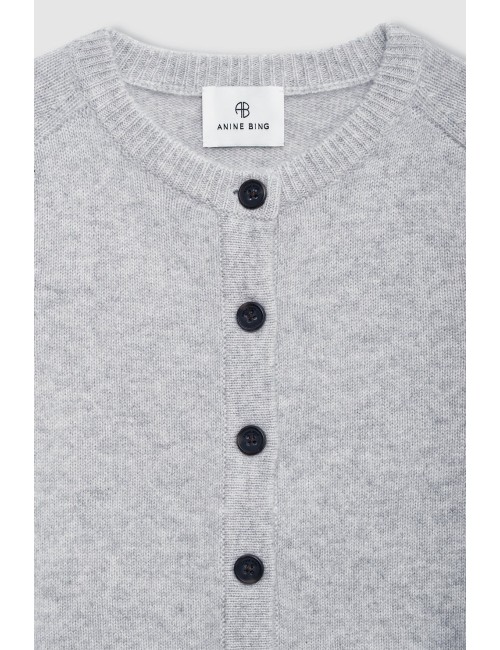 Cardigan JOYE - Light Heather Grey