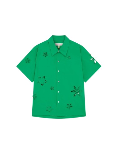 Chemise à FLEURS Découpées