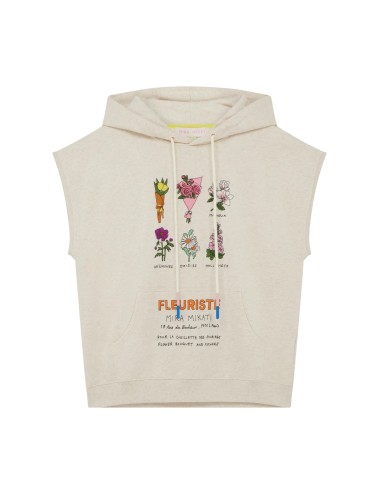 HOODIE sans Manche à Capuche