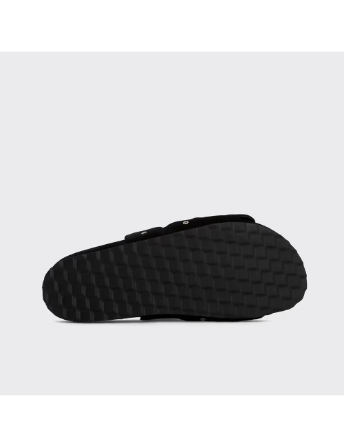 Beach Mules BULLES à œillets - Noir