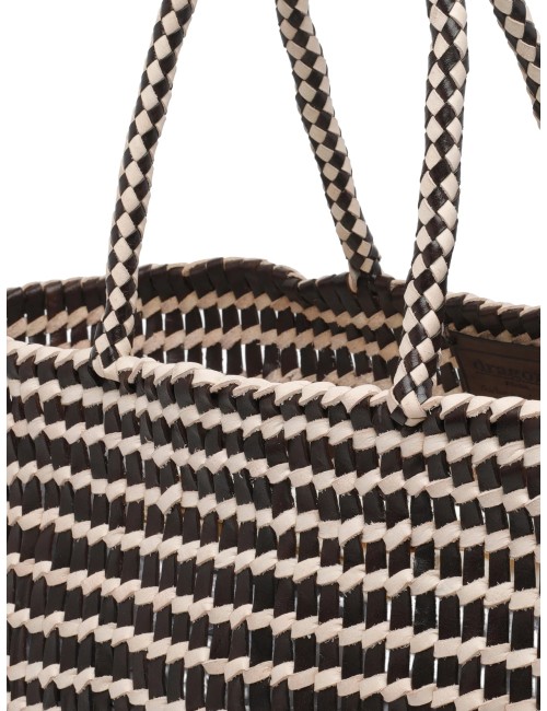 Sac TERRAFINO - Dark Brown, Natural