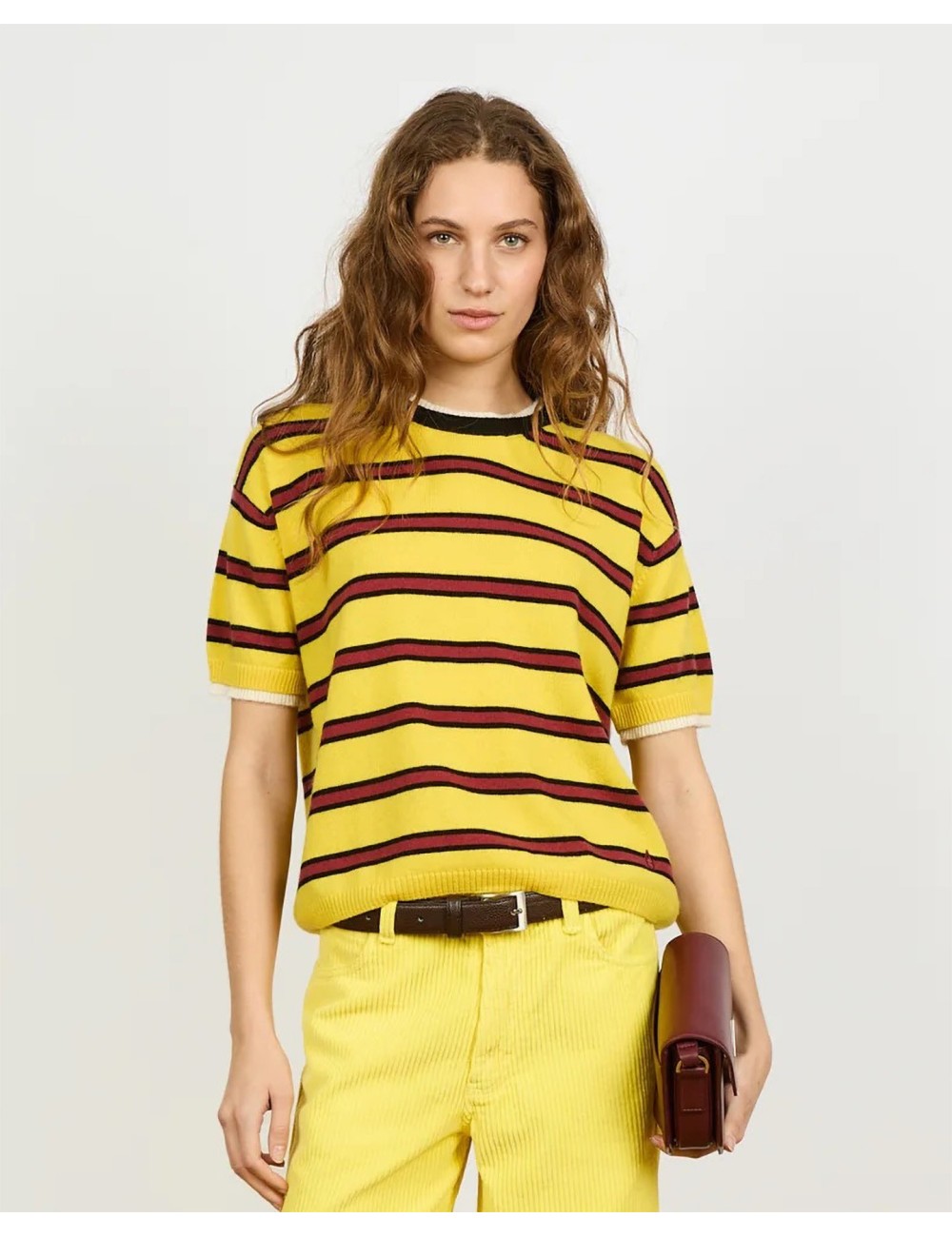 Tee-shirt ALBERTO Stripes Light - Sun