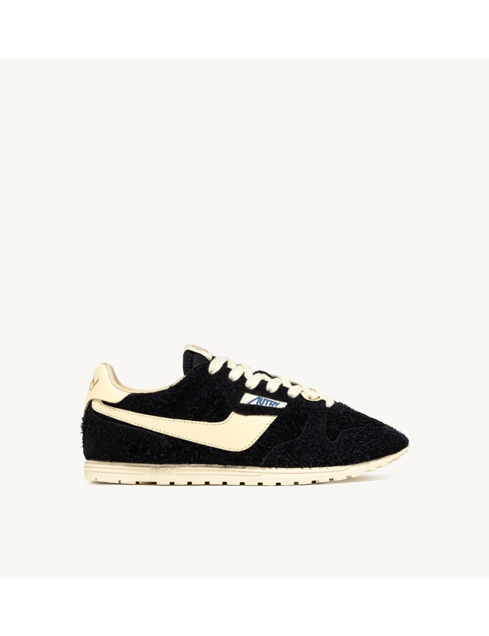 WINDSPIN Low, Daim et Cuir - Noir et Rutabaga