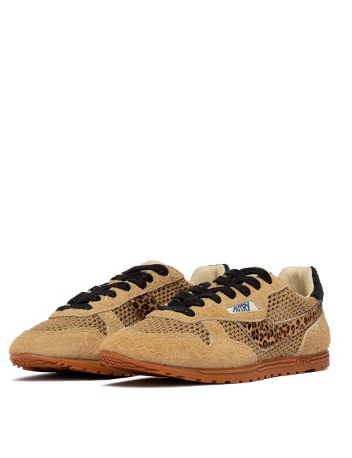 WINDSPIN Low, Daim - Trench, Léopard et Noir