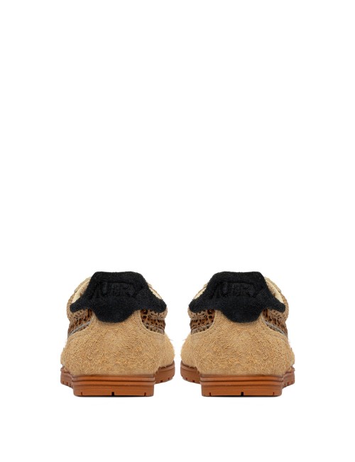 WINDSPIN Low, Daim - Trench, Léopard et Noir