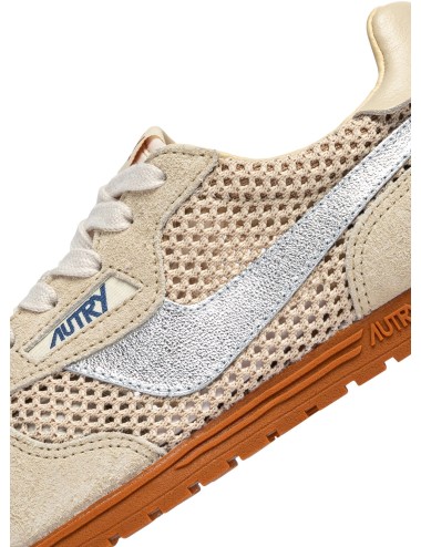 WINDSPIN Low, Daim - Écru et Argent