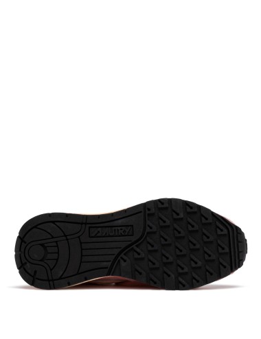 REELWIND Low, Daim et Nylon - Blanc et Rouge