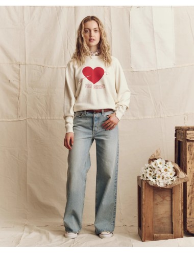 The College Sweatshirt - Heart