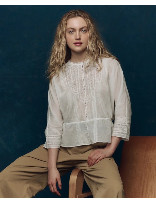 Top VICTORIAN - Blanc