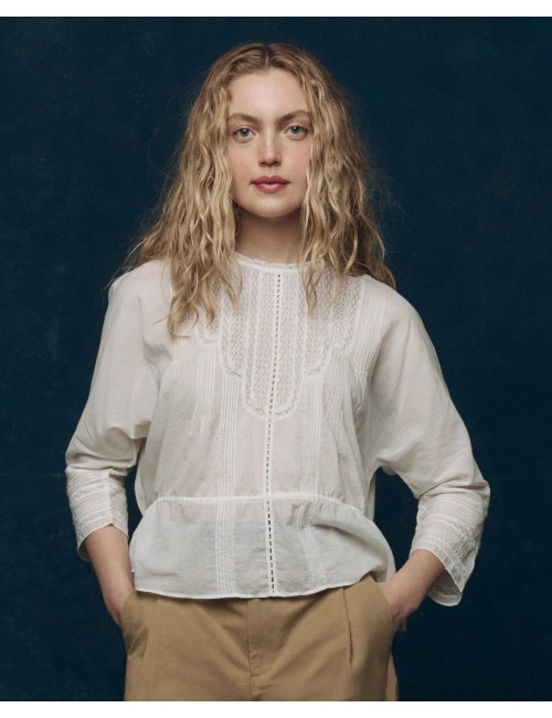 Top VICTORIAN - Blanc