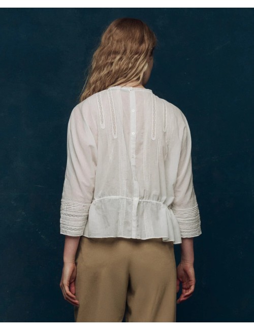 Top VICTORIAN - Blanc