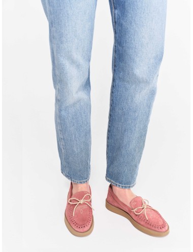Mocassins TOTEM, Daim - Blush