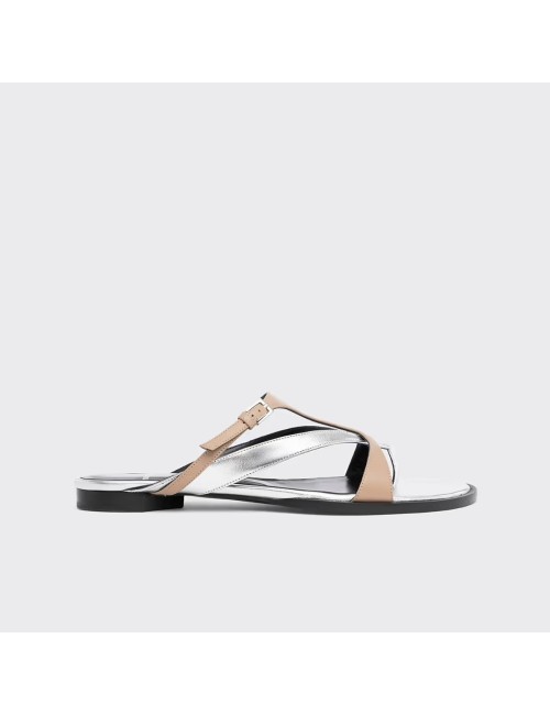 Sandales BRASILIA - Argent, Taupe