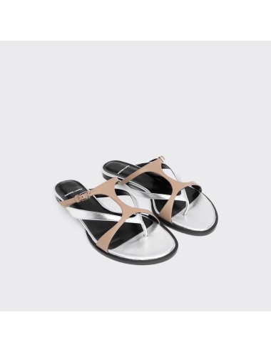 Sandales BRASILIA - Argent, Taupe