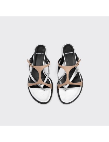 Sandales BRASILIA - Argent, Taupe