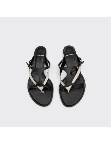 Sandales BRASILIA - Noir, Blanc cassé