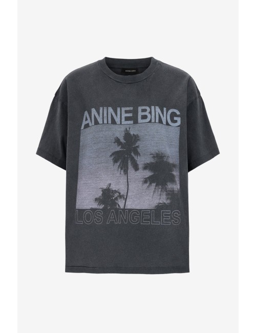 Tee-shirt CADE PALMS - Washed Grey