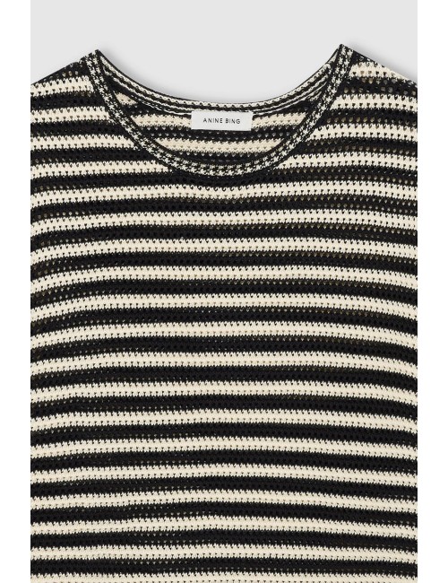 THEO Sweater - Balck & Ivory