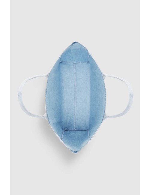 Tote Bag LEO DENIM - Lucid Blue