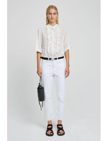 Blouse MAGRITASHORT - Blanc