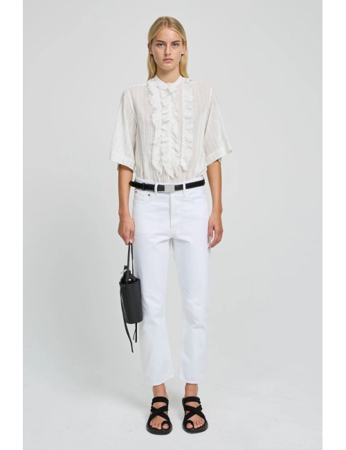 Blouse MAGRITASHORT - Blanc