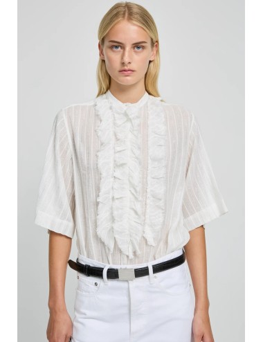 Blouse MAGRITASHORT - Blanc