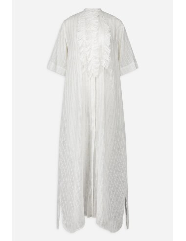 Robe MAGRITASHORT Long - Blanc